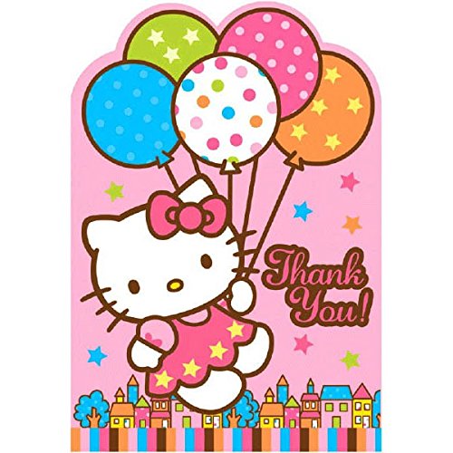 Amscan Thank Yous | Hello Kitty Collection | Party Accessory