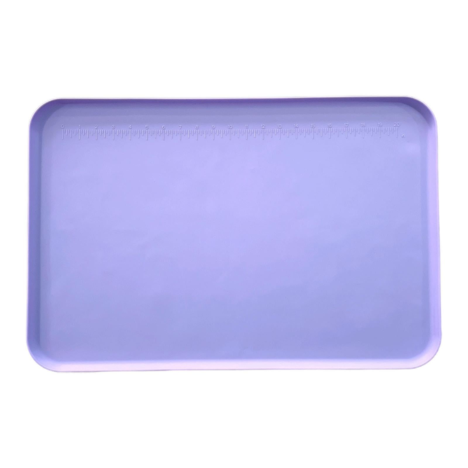 Tapis d'artisanat en silicone premium violet avec revêtement de protection antiadhésif