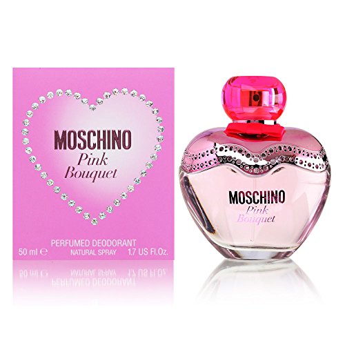 pink bouquet moschino