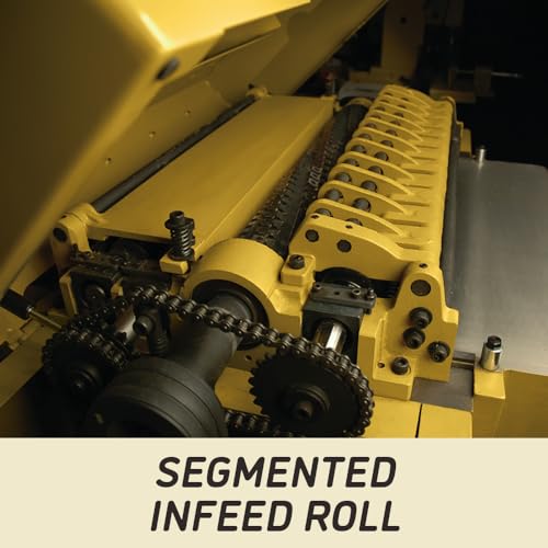 Image of Powermatic 22-Inch Planer, Helical Cutterhead, 7-1 /2 HP, 230V 1Ph (Model 201HH)
