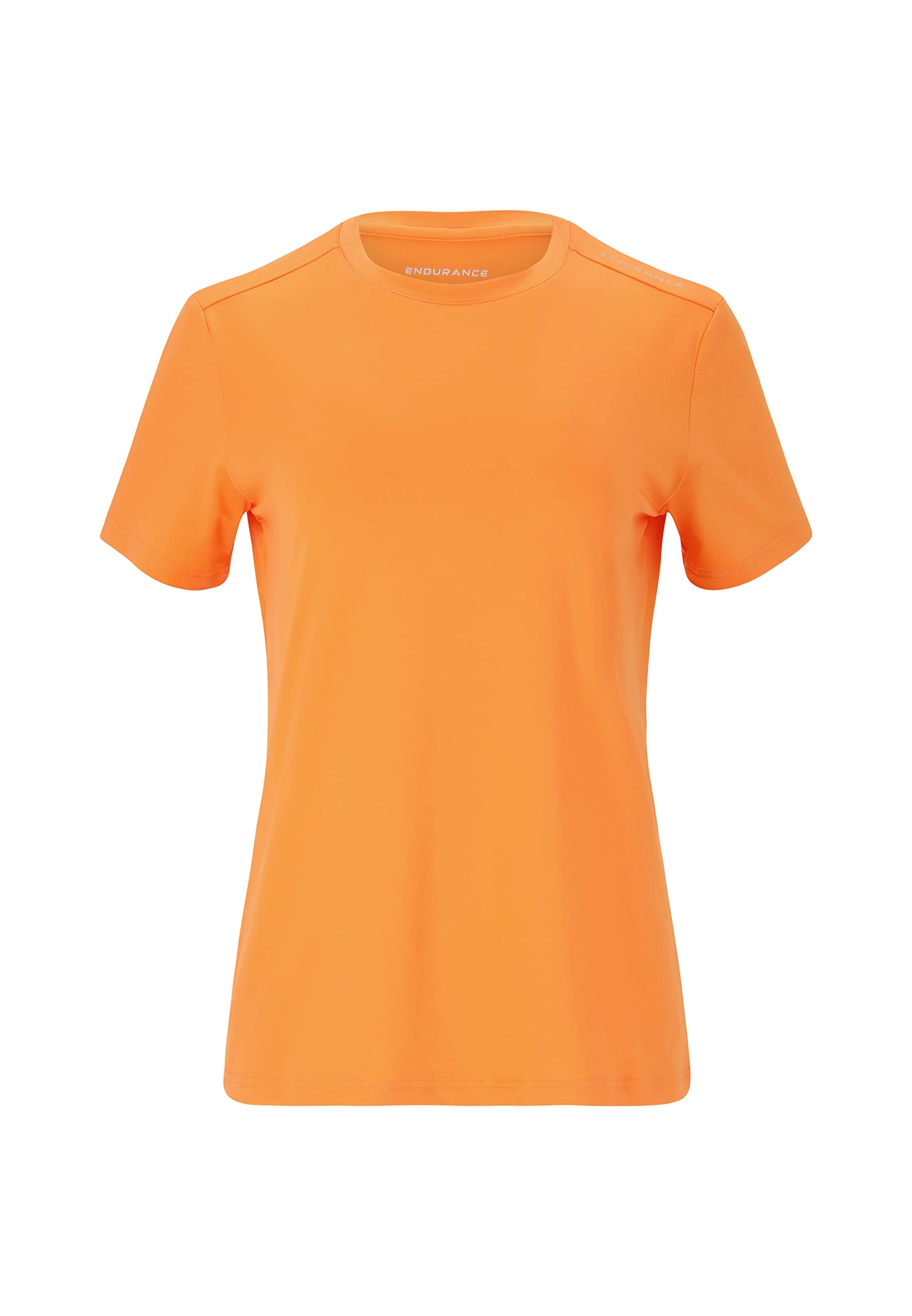 Endurance Women's Chalina T-Shirt, Opaque, 5126 Tangerine, 40