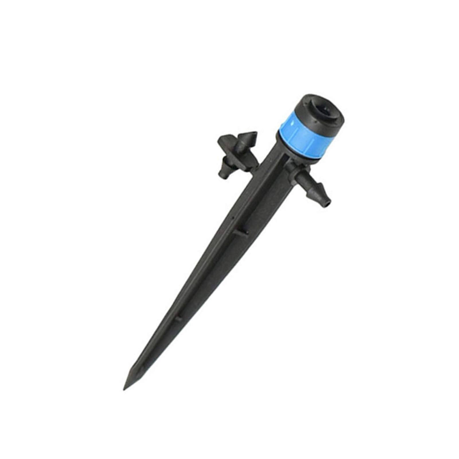 Riego del césped de rociadores Boquilla de riego por goteo con un gotero de 360 ​​grados compatible, boquilla de refracción ajustable, boquilla de rociadores 200pcs (Color : Blue)