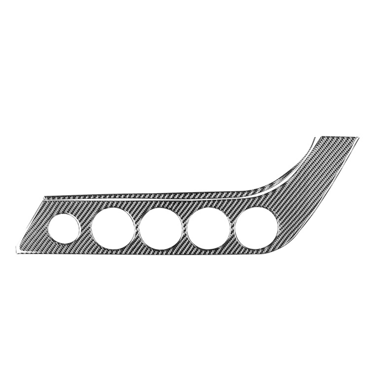 Compatible for BMW Z4 Series E89 2009-2016 Accessories Carbon Fiber Interior Car Central Control Knob Adjustment Panel Trim Cover Stickers(LHD)