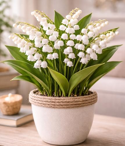 Summer Snowflake Bulbs (4 Bulbs) | Leucojum aestivum | Hardy Perennial for Planting | Elegant White Bell Flowers | Deer Resistant & Thrives in Wet Soil | Outdoor Garden or Indoor Pots