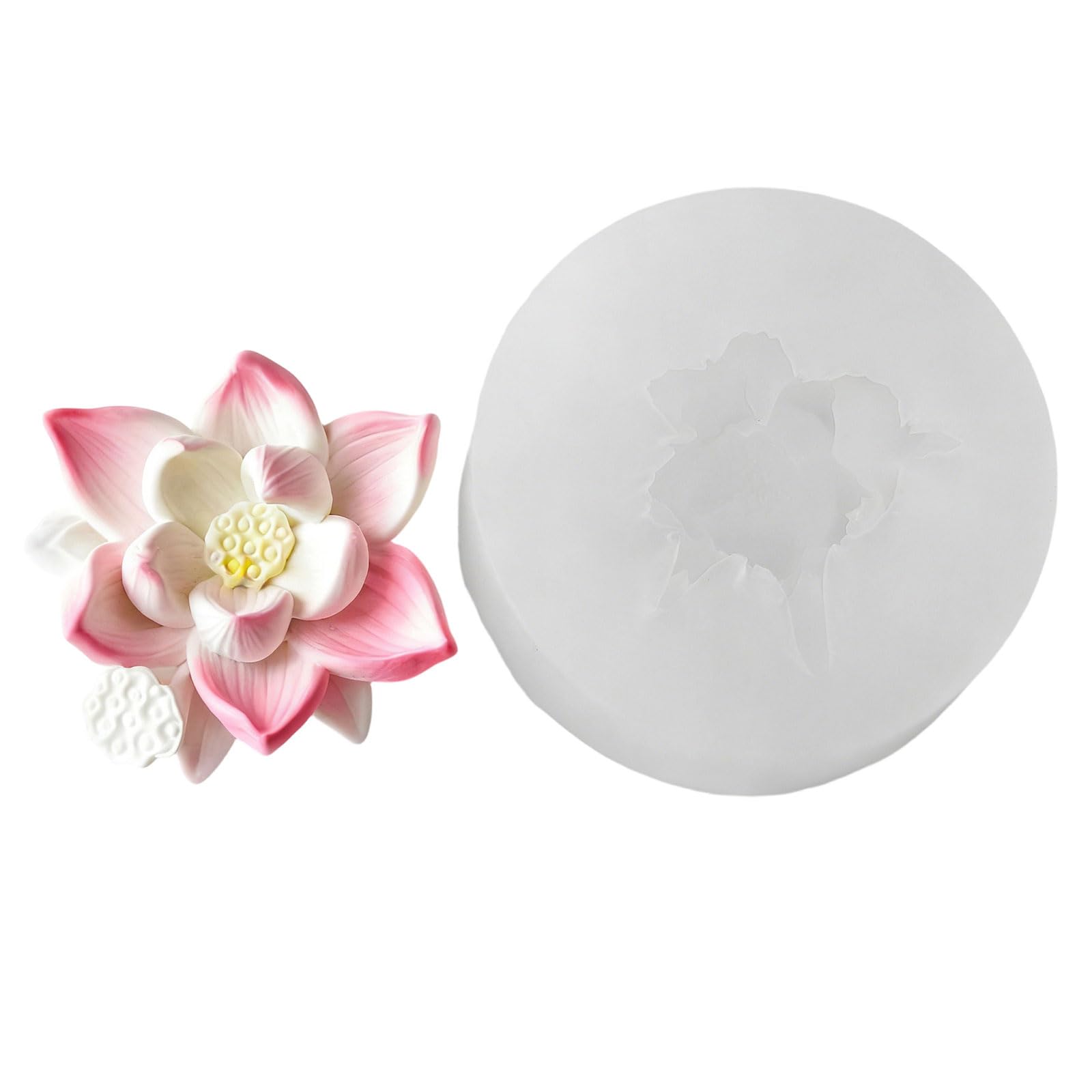 ZEPFJHE Silicone for Crystals Drip Decorations Crafting Soap Chocolate Silicone