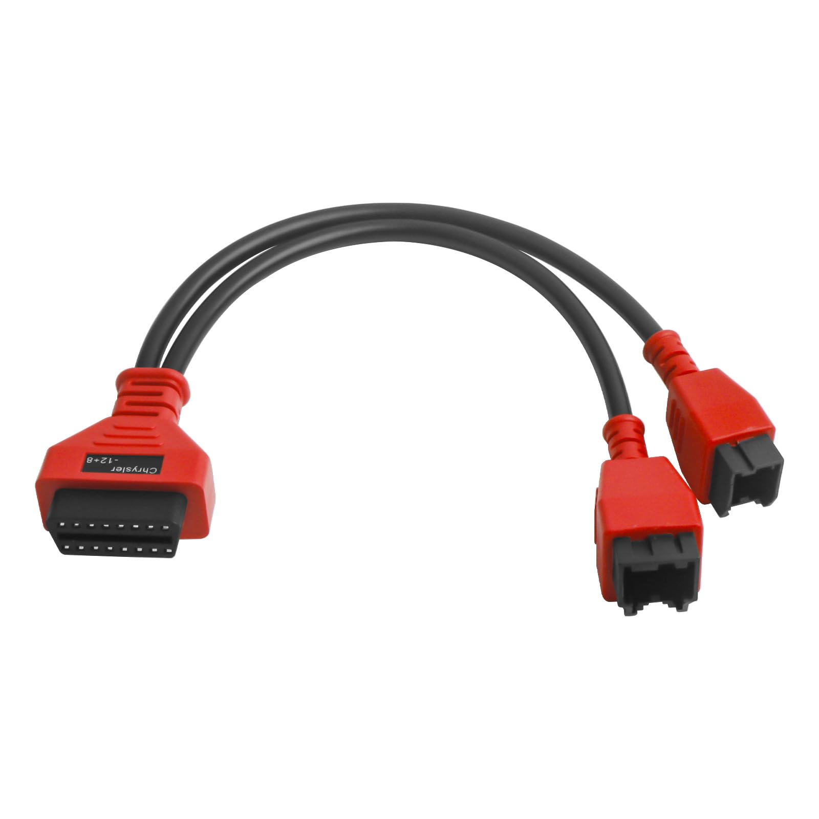 Amazon.co.jp: クライスラー用OBD2 12+8アダプターケーブル、OBDII 12