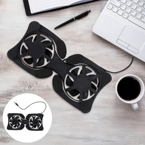 Cooler USB para portátil con ventiladores de 70mm miniatura 7