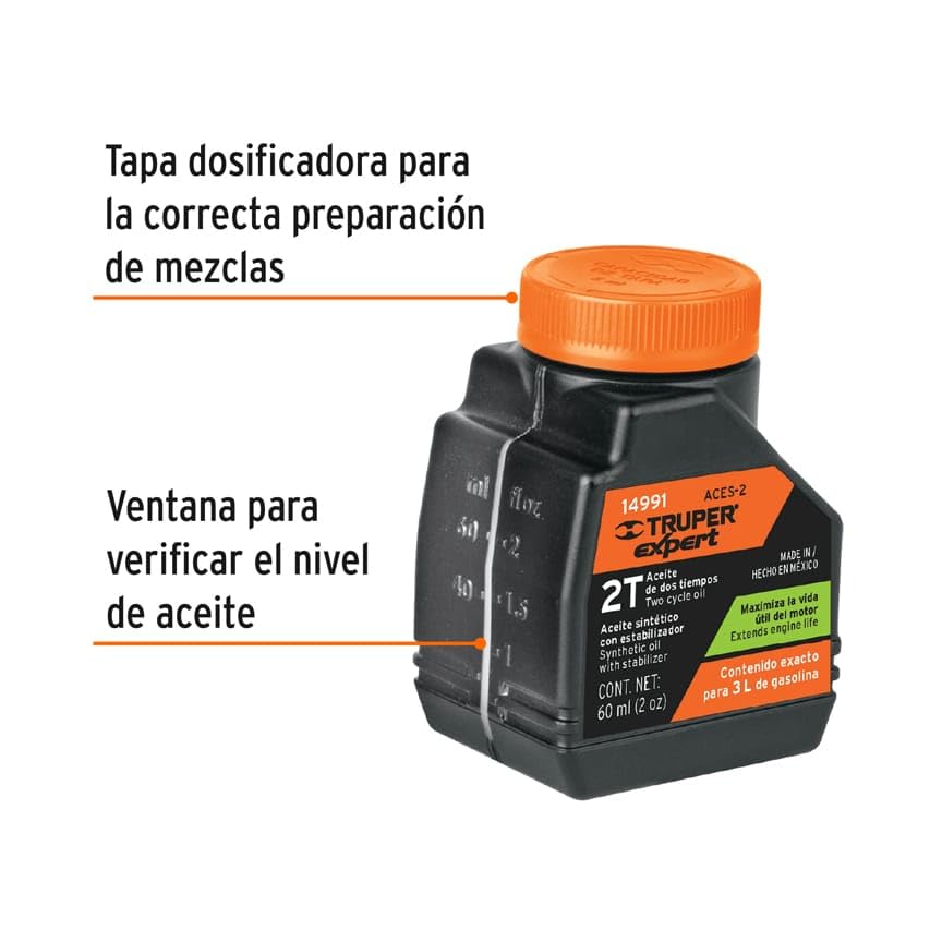 Aceite Truper 2 tiempos 8 Imagen adicional