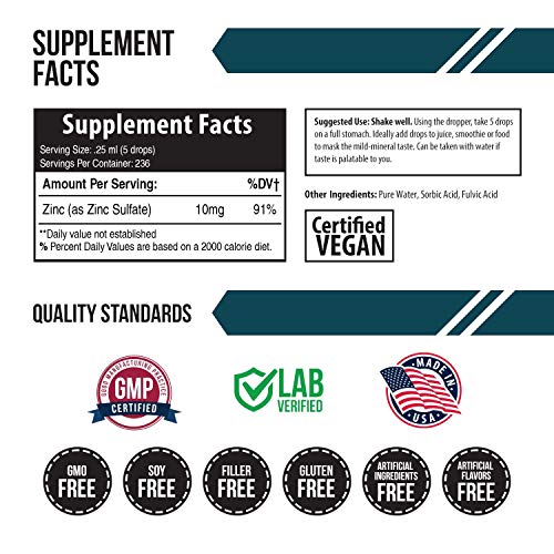 Triquetra Health Organic Spirulina Powder Plus Liquid Ionic Zinc #TOP4