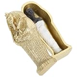 Objet d'art en résine : sa forme simple s'intègre harmonieusement à divers styles de décoration intérieure, avec une figurine de de l'égypte antique