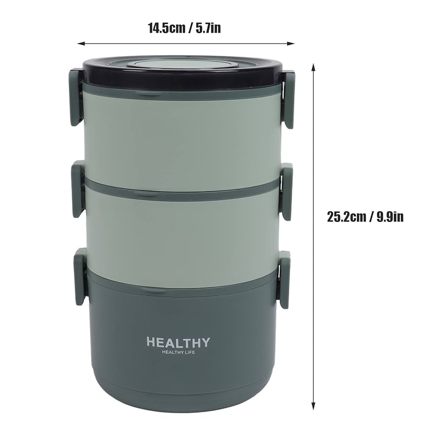 Amazon.co.jp: TOTITOM 弁当箱、3段弁当箱、お弁当箱 ピクニック、お