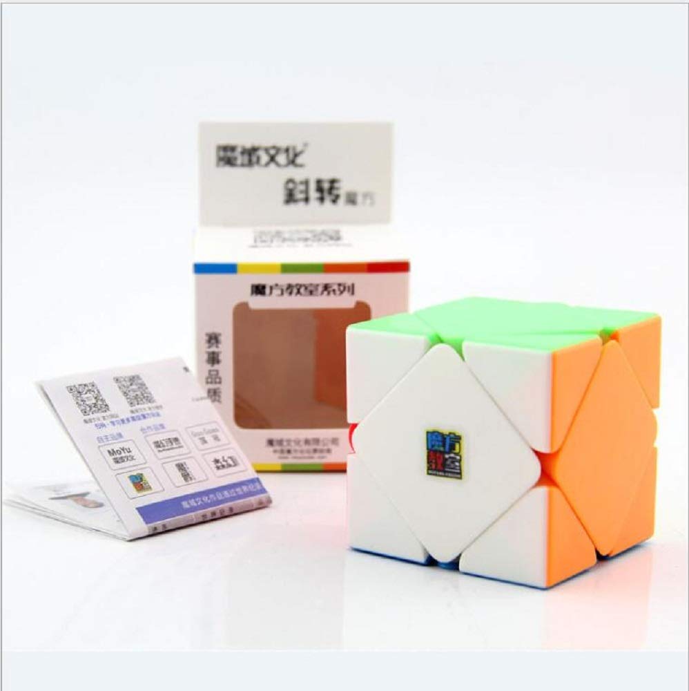 Oostifun MoYu RS Skewb MagLev Puzzle Würfel – Stickerless, Magnetisch, Mit Dual-Verstellsystem