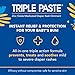 Triple Paste Diaper Rash Cream for Baby - 8 Oz Tub - Zinc Oxide Ointment Treats, Soothes and Prevents Diaper Rash - Pediatrician-Recommended Hypoallergenic Formula with Soothing Botanicals