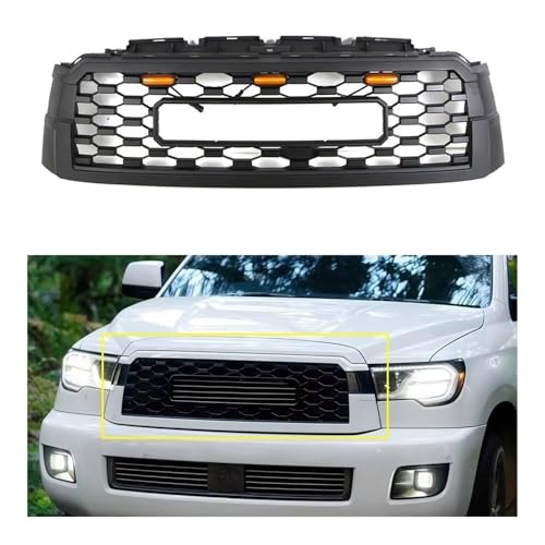 Calandre avant avec éclairage pour Sequoia 2019-2021 | Grille supérieure de capot