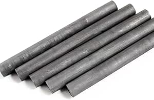 Amazon.com: 4 Pieces high Purity Graphite Rod Graphite Solid Cylinder ...