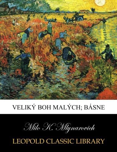 Veliký Boh malých; básne