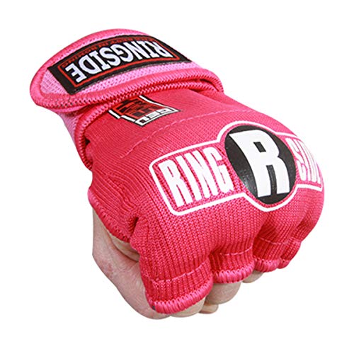 Ringside Quick Wrap Gel Shock Mma Boxing Hand Wraps, Small/Medium, Red #TOP2