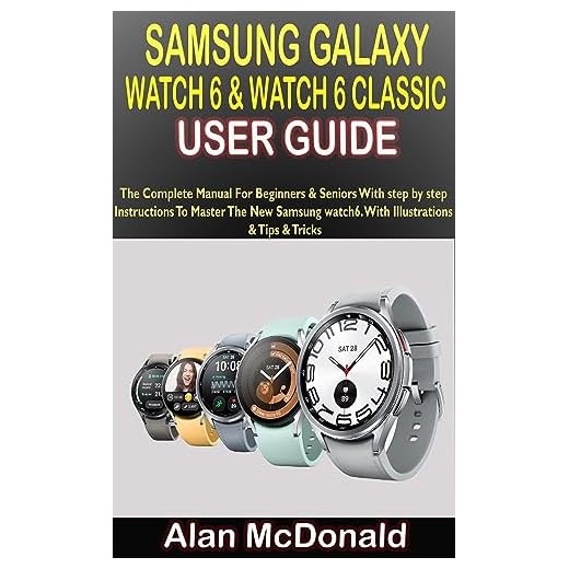 SAMSUNG GALAXY WATCH 6 & WATCH 6 CLASSIC USER GUIDE: The Complete Manual For Beginners & Seniors With step by step Instructions To Master The New Samsung ... & Tips & Tricks (English Edition)