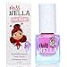 Miss Nella NEW SUMMER collection BLUEBERRY SMOOTHIE- Vernis à ongles argent violet spécial avec des paillettes pour enfants, formule Peel-off, à base d'eau et sans odeur