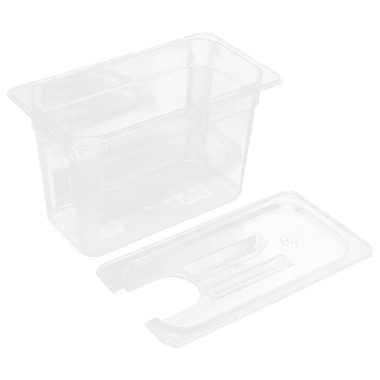 Récipient de cuisson sous vide 6L transparent pour éviter la flottaison de vos sachets