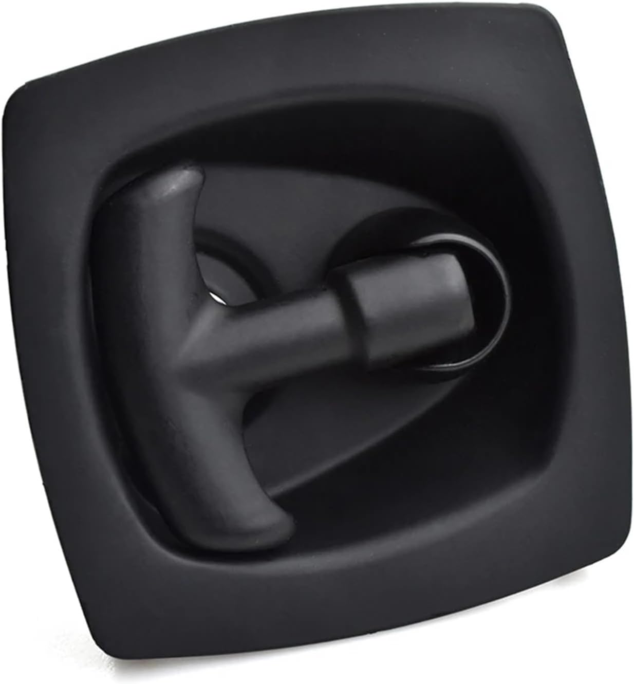 XK134-2 Automotive Industry N4 T Handle Folding Compression Latch Cam Panel Lock for Toolbox with Key 1Pcs(XK134-2BS)