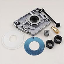 Couvercle de roue de ver de pompe à huile avec kit de filtre pour tronçonneuse 61/66/266/268/272 pour kit de pièces de rechange XP