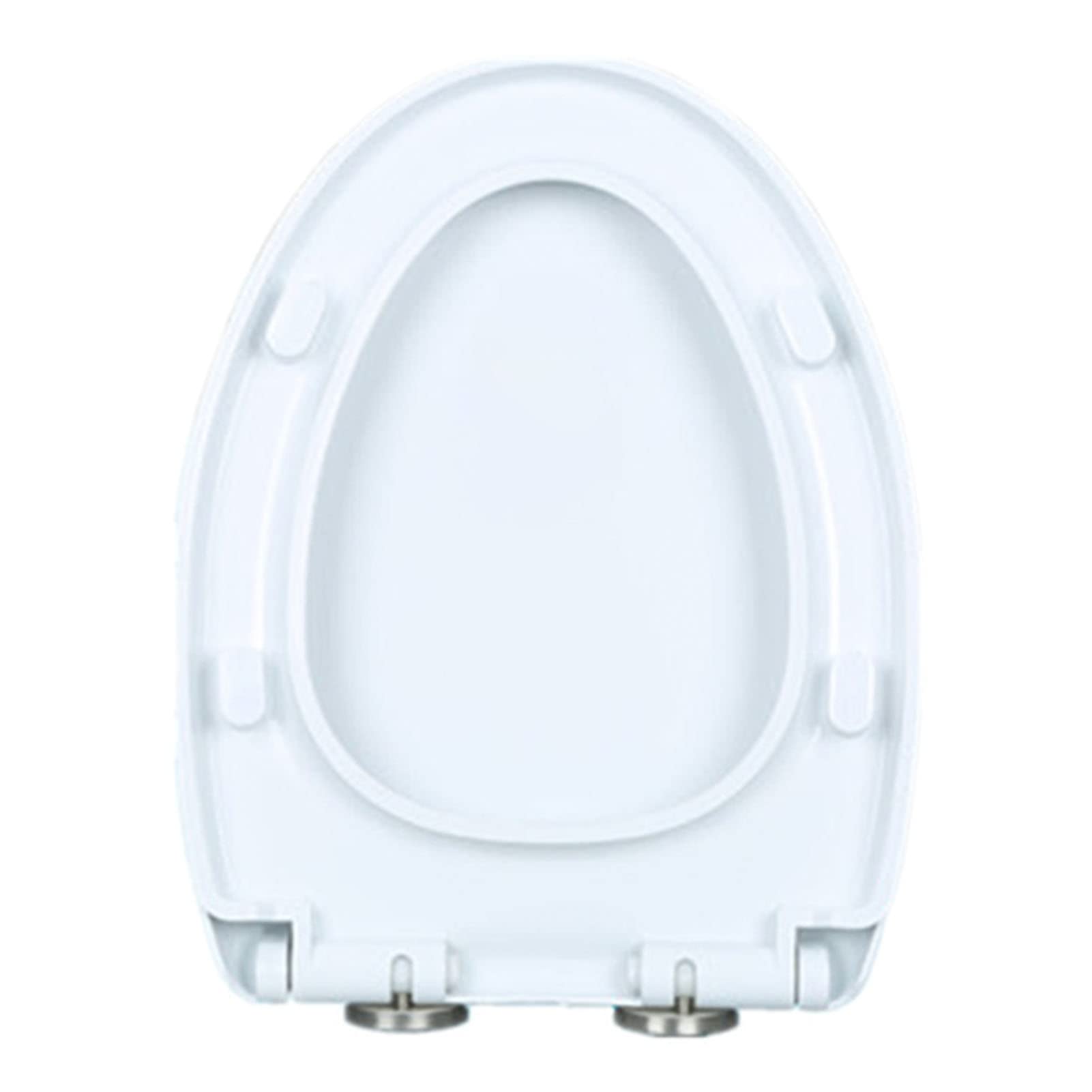 Couvercle de toilette blanc pour simplifier le ménage de la salle de bain