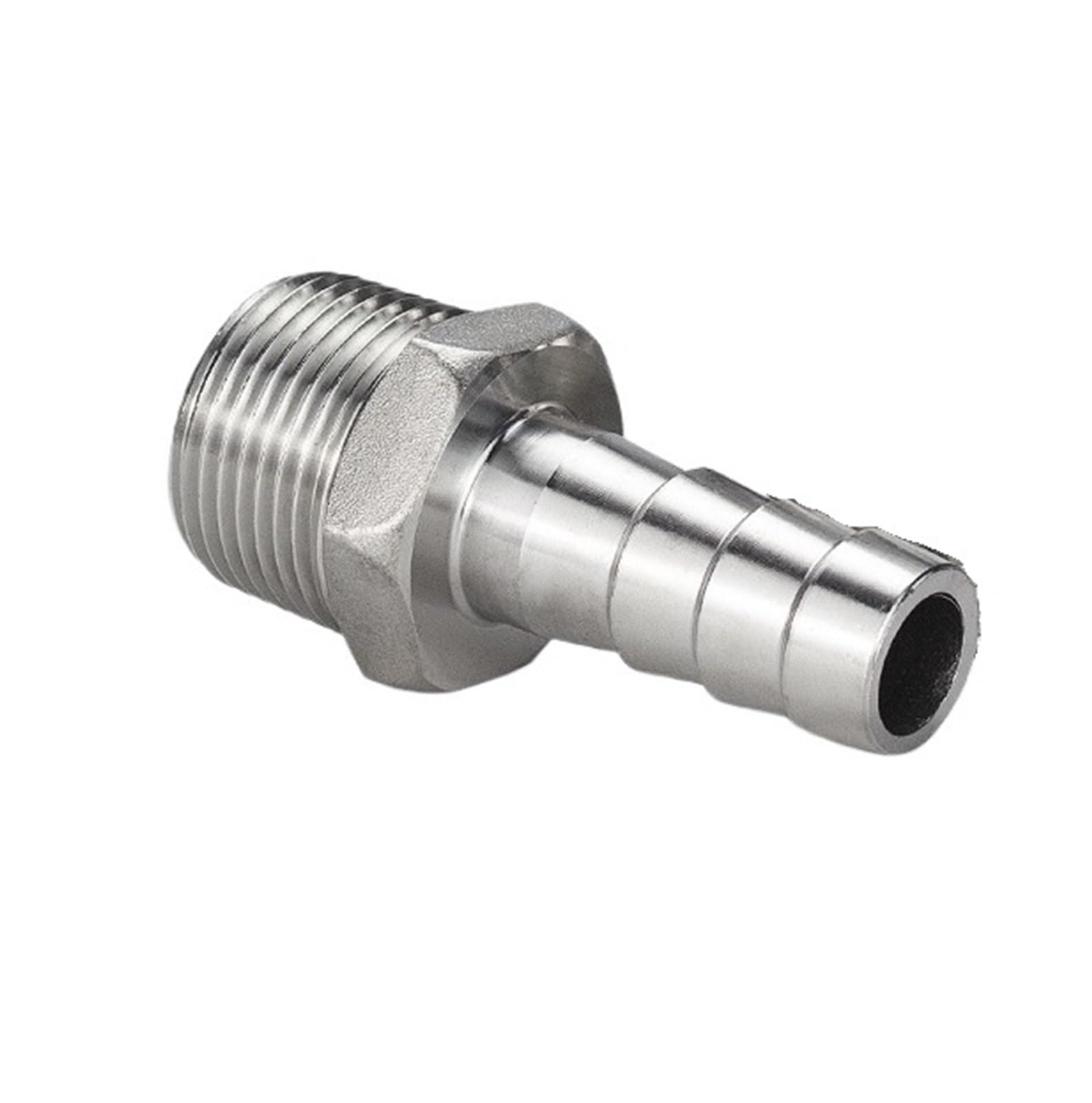 Raccord pagode G1/4 mâle tuyau 6mm connecteur inox hexagonal eau