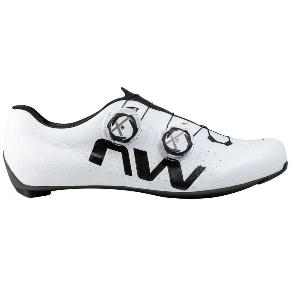 Northwave Veloce Extreme Road Shoes, White/Black, 43, Pair
