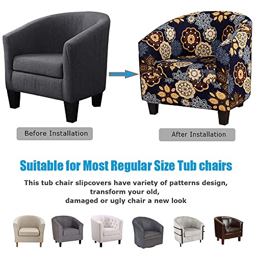 Highdi 2 Pezzi Copripoltrona 1 Posto Chesterfield