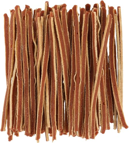 Flamingo Leckerli Hund – Sushi Strips mit Huhn & Fisch – 85g – köstlicher Hundesnack – ohne Zuckerzusatz – Snack Hapki