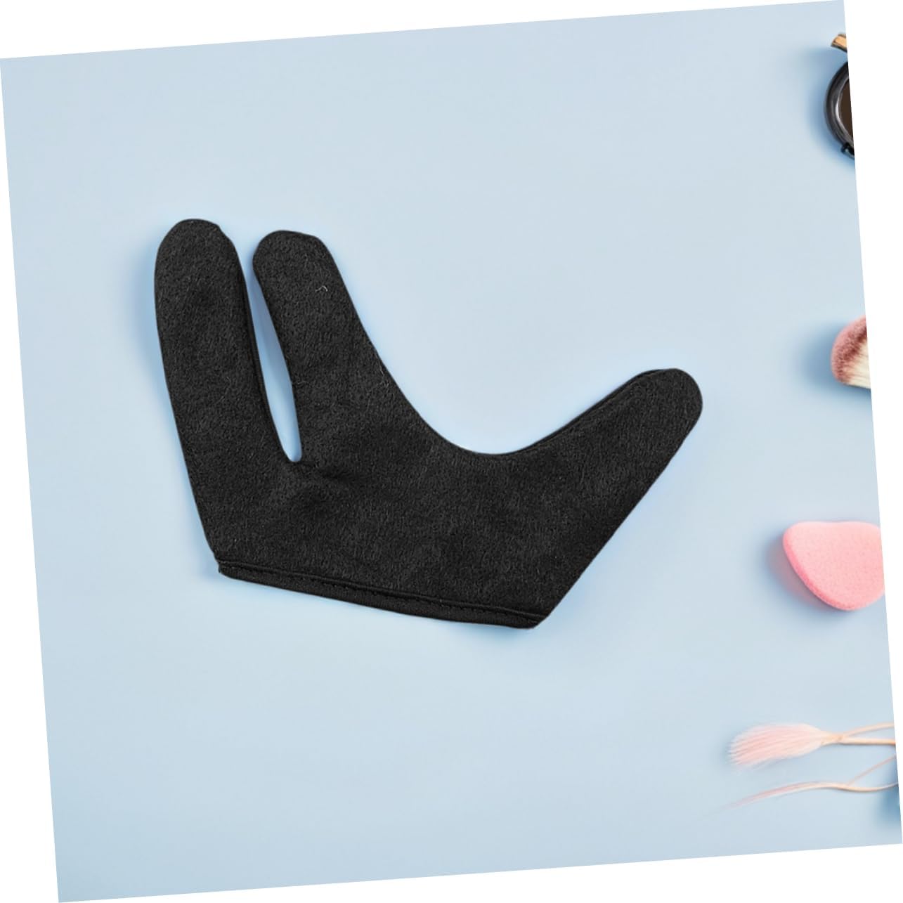Beavorty 4pcs Protection Gloves: Heat Resistant Gloves 3 Finger Mittens for Barber Hair Styling Perming Hair Curling Wand Flat Iron