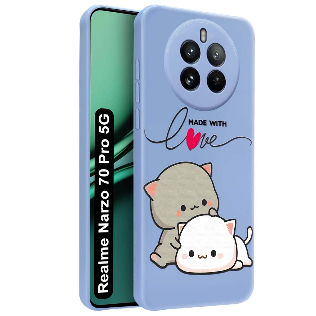 Fashionury Shockproof Glossy Soft TPU Back Cover Case for Realme NARZO 70 Pro 5G | 360 Degree Protection | Protective Design | Designer Back Cover Case for Realme NARZO 70 Pro 5G -MB005 (B0D2HBKVM2) Amazon Price History, Amazon Price Tracker