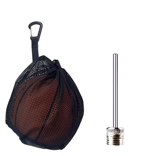 Thoquene Ballnetz 1 Ball, Ballsack, Tragbare Basketball Rucksack Net Tasche für FußBall Tennis Kinder Erwachsene
