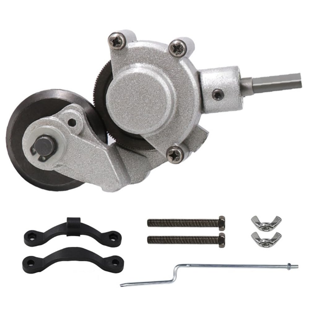Littimoon Electric Drill Plate Cutter Metal Sheet Cutter Tool Free Cutting Tool Nibbler Sheet Metal Cut Plate Punch Scissors