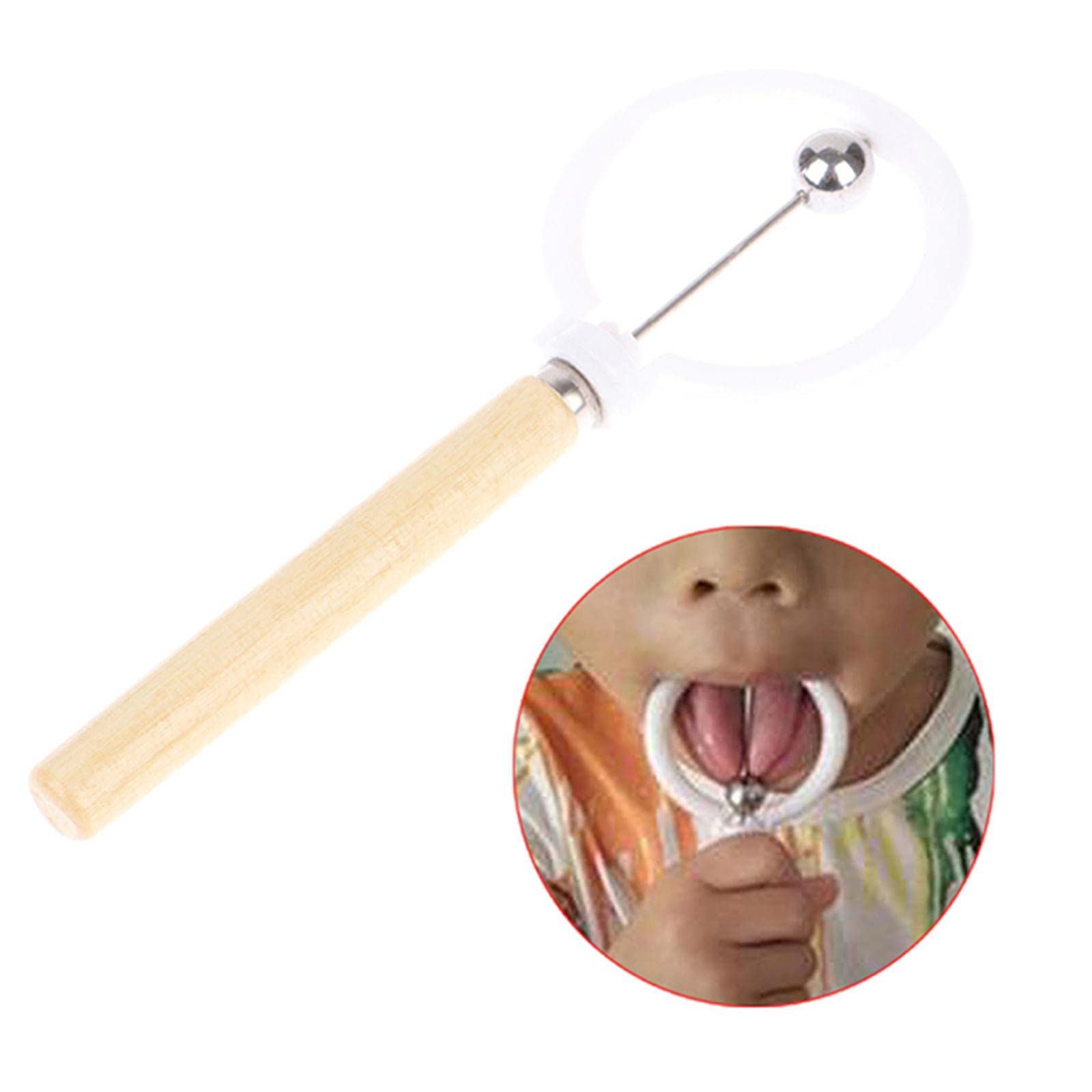 Juego de 5 herramientas de entrenamiento muscular de lengua para niños del habla, estilo 2