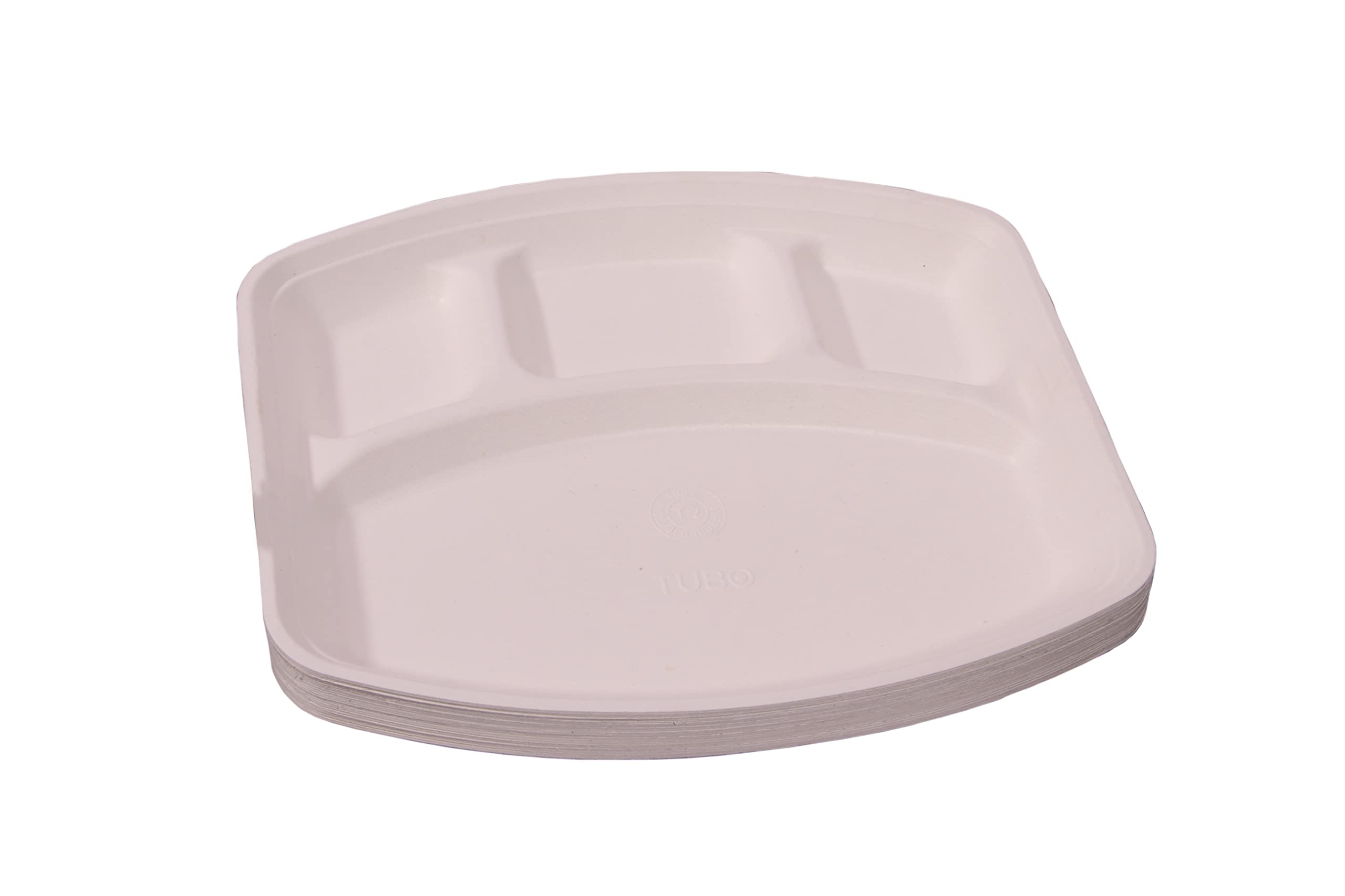 Marc Sugarcane Plates - Biodegradable & Compostable -1 Marc Sugarcane Plates - Biodegradable & Compostable -1