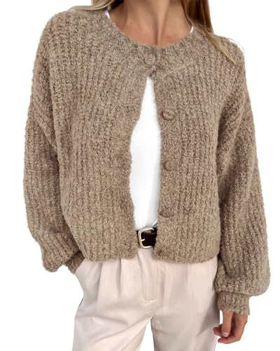 BTFBM Cardigan Sweaters for Women Fall 2025 Long...