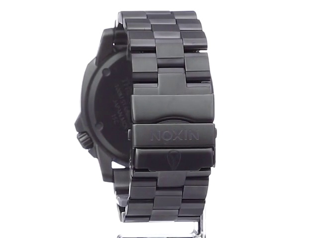 NIXON(ニクソン) THE RANGER 45 ブラック メンズ 腕時計 Nixon Ranger 45 Nylon Watch - Accessories