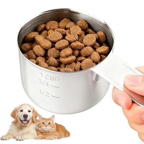 Medidor de acero inoxidable 1 taza 240ml miniatura 1