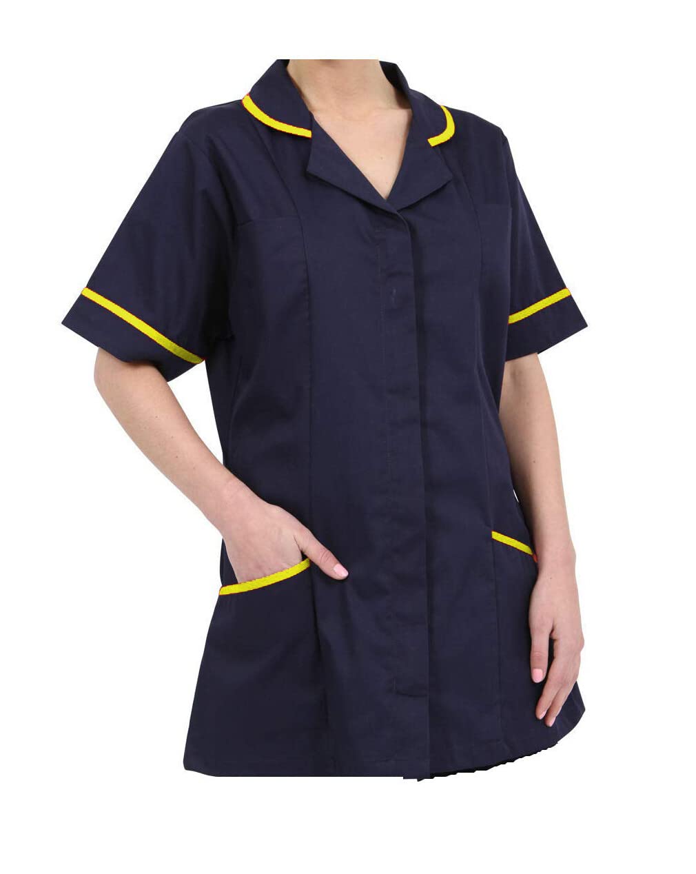 Skywear T66 Healthcare and Beauty Tunics Woman Girls Ladies Tops Office Uniform Shirts in Multicolors — view 11