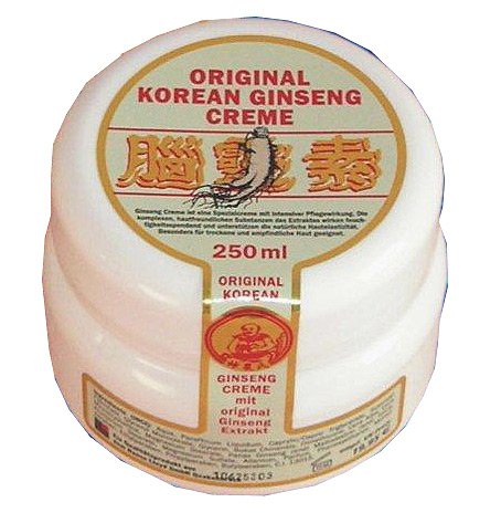 2x 250ml Original Korean Ginseng Creme, Gesichtscreme, Feuchtigkeitscreme, Hautcreme, Pflegecreme mit Ginseng Extrakt Cover