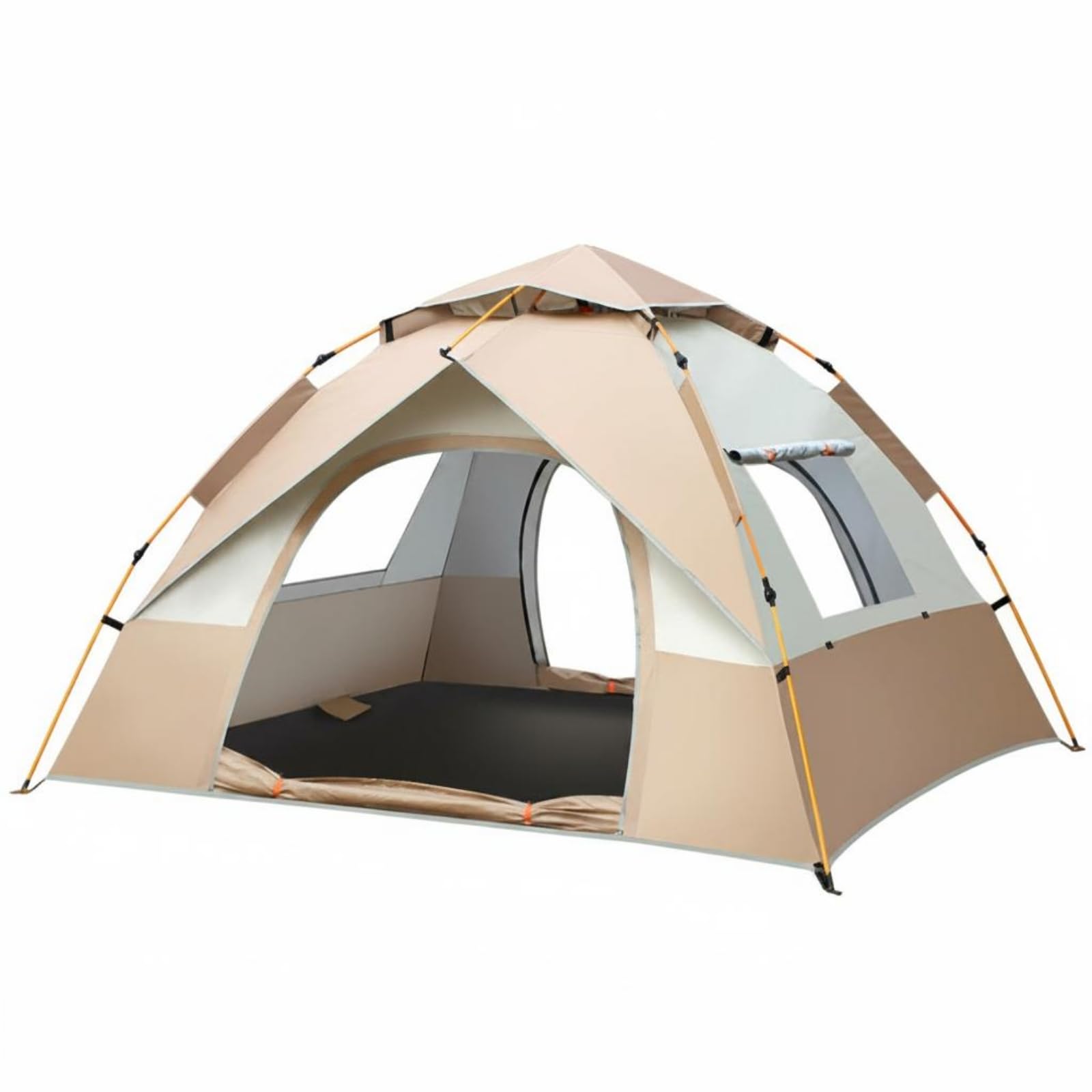 Carry Bag 2 Person Quick-Setup Tent Ventilated Instant Camping Tent Large Space for Beach, 2 Person-image-34