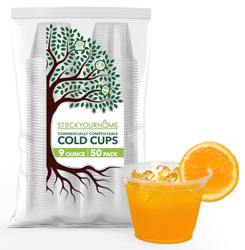 10 Best Compostable Cups That Are Good for the Planet and You 7 Stock Your Home Compostable Cold Cups (50 Pack)
