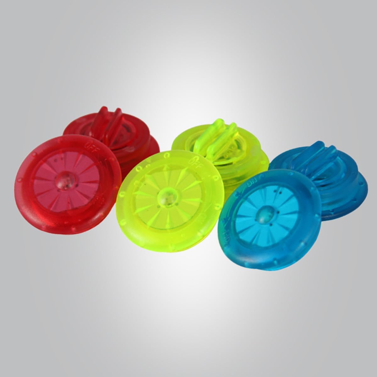 9 Piece Bike Spoke Light Set for Night Cycling Wheel Decoration | Pc Build, Strobe Mode, Easy Install, for Bike Wheel Use, Compact Size, 9 Pieces Included