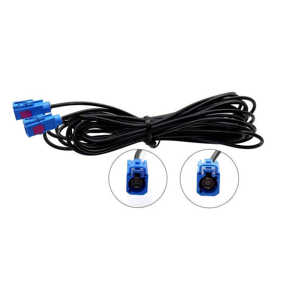 Antenne de toit pour voiture Dab antenne Voiture Adaptateur Toit Universel amplificateur rehausseur récepteur de Signal Radio avec câble d'extension Noir