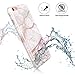 iPhone 6 Plus Case, iPhone 6S Plus Case, Shiny Rose Gold White Marble Design,WORLDMOM Clear Marble Pattern Slim TPU Soft Rubber Hybrid Shockproof Protective Case for iPhone 6 Plus / 6S Plus (Marble)