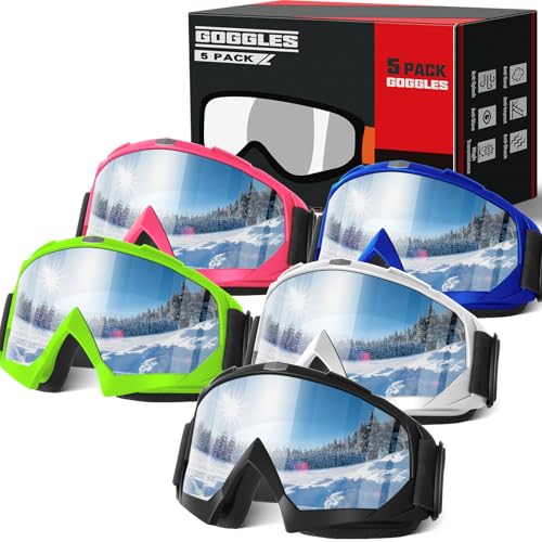 OXG 5-Pack Snow Goggles