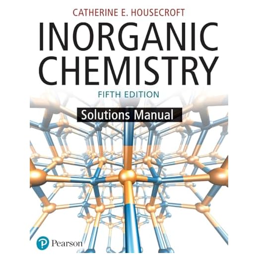 Inorganic Chemistry Solutions Manual (5th Edition)