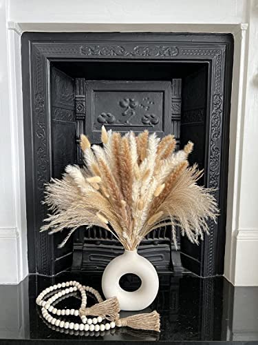 Image of White Donut Ceramic Vase 8 inches